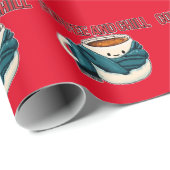 コーヒーと寒さ ラッピングペーパー (ロールコーナー)