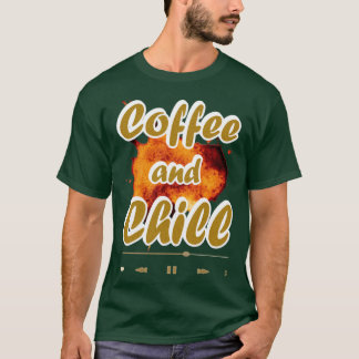 コーヒーと寒さ Tシャツ