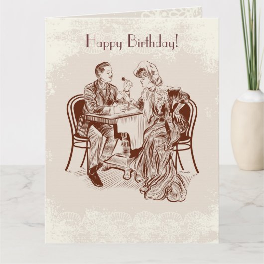 コーヒーと愛 カード (正面)