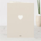 コーヒーと愛 カード (裏面)