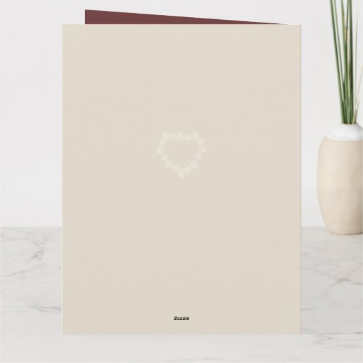 コーヒーと愛 カード (裏面)