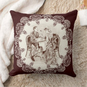 コーヒーと愛 クッション (ブランケット)