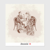 コーヒーと愛 シール (シート)