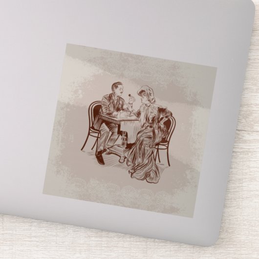 コーヒーと愛 シール (詳細)