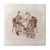 コーヒーと愛 タイル (正面)