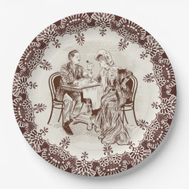 コーヒーと愛 ペーパープレート