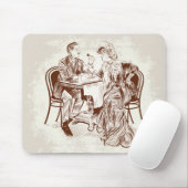 コーヒーと愛 マウスパッド (マウス)