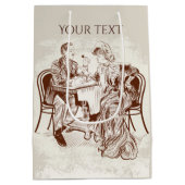 コーヒーと愛 ミディアムペーパーバッグ (裏面)