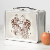 コーヒーと愛 メタルランチボックス (インサイチュ)