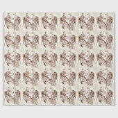 コーヒーと愛 ラッピングペーパー (フラット)