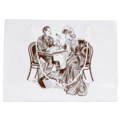 コーヒーと愛 ラージペーパーバッグ (裏面)