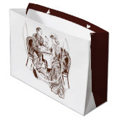 コーヒーと愛 ラージペーパーバッグ (裏面アングル)