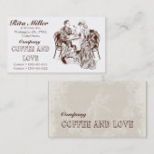 コーヒーと愛 名刺 (正面/裏面)