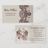 コーヒーと愛 名刺 (正面/裏面)