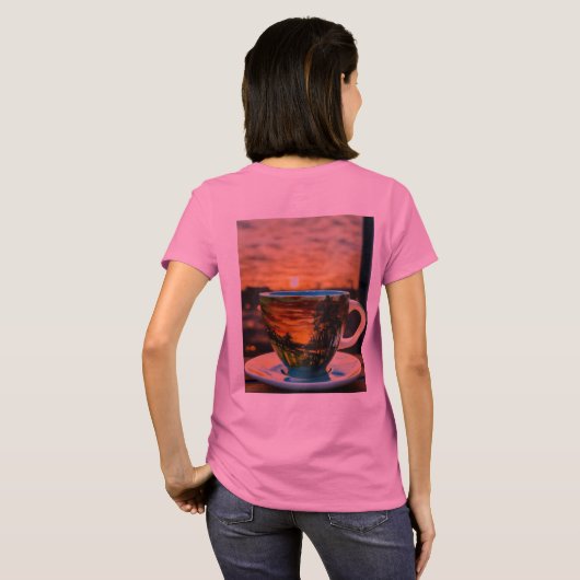 コーヒーと愛 Tシャツ (裏面フル)