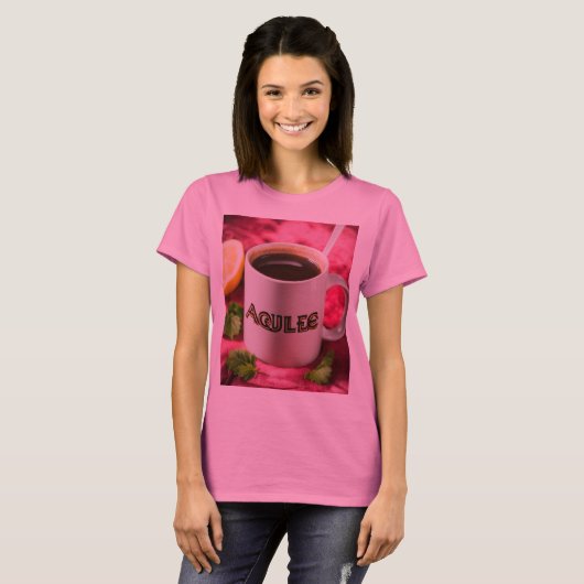 コーヒーと愛 Tシャツ (正面フル)