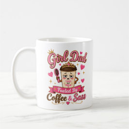 コーヒーと態度でやる気を出す娘っ子パパ コーヒーマグカップ