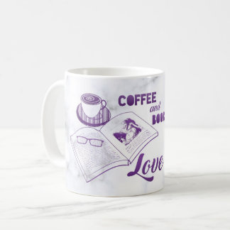 コーヒーと本が可愛読い コーヒーマグカップ