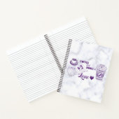 コーヒーと本が大好き読ノート ノートブック (内部)