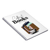 コーヒーと本が必要なヴィンテージ ノートブック (右側)