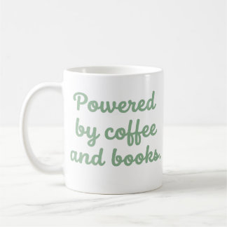 コーヒーと本に支えられた面白い読者マグカップ コーヒーマグカップ