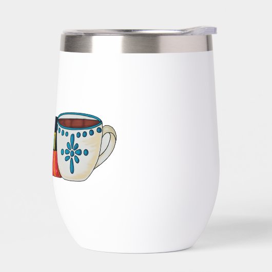 コーヒーと本のあるひととき (左面)