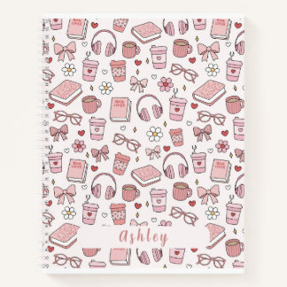 コーヒーと本の恋人スパイラルノート ノートブック