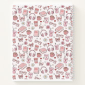 コーヒーと本の恋人スパイラルノート ノートブック (裏面)