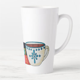 コーヒーと本 カフェラテマグ