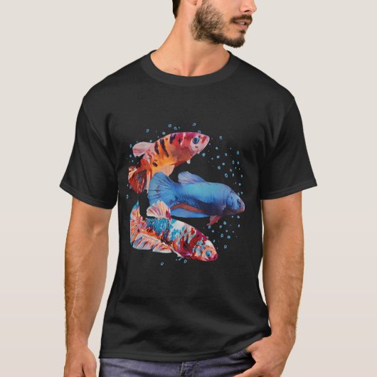 コーヒーと海洋生物学で動いてます Tシャツ (正面)