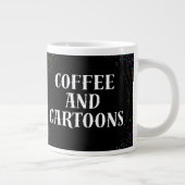 コーヒーと漫画 ジャンボコーヒーマグカップ (右)