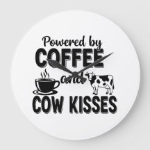 コーヒーと牛のキスがエネルギー源