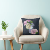 コーヒーと牡丹 クッション (椅子)