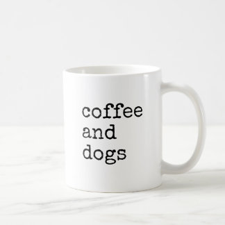 コーヒーと犬好きのための面白いデザイン コーヒーマグカップ
