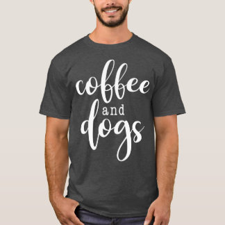 コーヒーと犬(3) Tシャツ