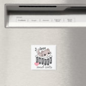 コーヒーと猫が大好き マグネット (インサイチュ (食洗機))