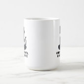 コーヒーと猫と自分磨き コーヒーマグカップ (中央)