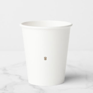 コーヒーと猫の猫のコーヒー ビンテージ ベクターアートTシャツ 紙コップ