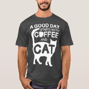 コーヒーと猫最高の猫パパ父親デーEspresso Tシャツ