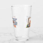 コーヒーと眠いオレンジキャット – Cozy Cat タンブラーグラス (左)