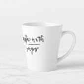 コーヒーと砂糖 カフェラテマグ (右)