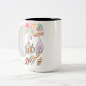 コーヒーと秋 ツートーンマグカップ (正面左)