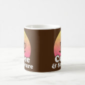 コーヒーと聖なる書物、 経典 コーヒーマグカップ (中央)