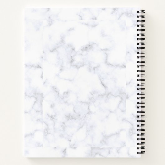 コーヒーと聖書の時間マーブルジャーナル ノートブック (裏面)