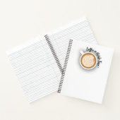 コーヒーと聖書の時間（ロゴ）ジャーナル ノートブック (内部)