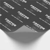 コーヒーと聖霊によって動く牧師 ラッピングペーパー (角)