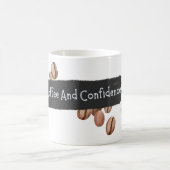 コーヒーと自信 コーヒーマグカップ (中央)