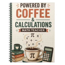 コーヒーと計算が支える数学教師 ノートブック