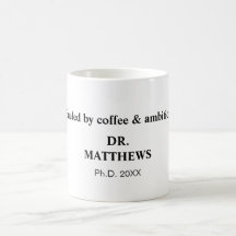 コーヒーと野心に煽られる。