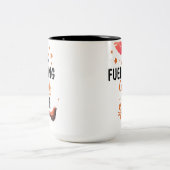 コーヒーと魔法に支えられて | ウィッチーな秋 ツートーンマグカップ (中央)